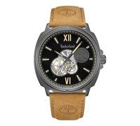 Timberland - Williston Reloj con función automática - Movimiento de Cuarzo - Ancho de Caja: 43,5 mm - Acero Inoxidable - 5 ATM, Negro, 43,5, Correa