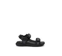 Timberland Windham Trail Sandal, Sandalia Hombre, Negro, 47.5 EU