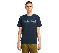 Timberland Wordmark Logo Short Sleeve Tee Dark Blue Talla: M | Camisetas con Decoración Impresa Outlet | Hombre | Azul