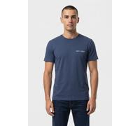 Timberland Y2k Lock Up Back Logo Ss Tee Dark Blue Talla: S | Camisetas Básicas Outlet | Hombre | Azul