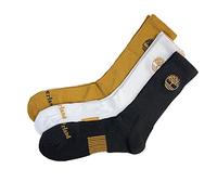Timberland Yellow Boot Logo 3PP-Bota Amarilla con Logotipo HC Crew, Trigo, L para Hombre