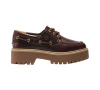 Timberland - Zapatilla Náutica de Plataforma Stone Street - Shoes - Mujer - Marrón - 39 1/2 EU -