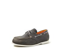 Timberland Zapatillas Cedar Bay 2 Eye Boat para Hombre, MD Grey Full Grain, 40 EU