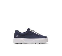 Timberland Low Lace UP Sneaker, Zapatillas para Mujer, Color Azul Marino, 39.5 EU Ancho