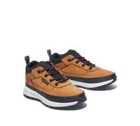 TIMBERLAND Zapatillas de piel con cordones elásticos FIELD TREKKER LOW LACE. Color miel