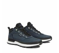 TIMBERLAND Zapatillas de piel FIELD TREKKER LOW LACE. Color Azul Marino