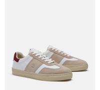 TIMBERLAND Zapatillas de piel Lisbon Street. Color blanco/beige