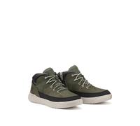 TIMBERLAND Zapatillas de piel Seneca Bay. Color Verde Oscuro