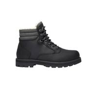 Timberland - Zapatillas de senderismo Hombre - Britton Road Mid Warm Lined Waterproof Boot Black Full Grain de Cuero - Talla 10 US - Negro Negro 10 US