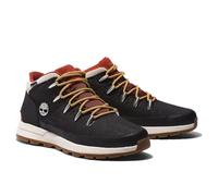 Timberland Zapatillas de senderismo Sprint para hombre, Black Mesh W Red, 44.5 EU