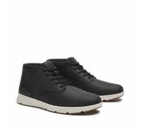 TIMBERLAND Zapatillas deportivas tobilleras de piel PARKER STREET MID LACE. Color Negro