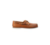 Timberland Mocasines hombre Classic Boat 2 Eye piel de grano completo Marrón Talla 44