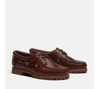 TIMBERLAND Zapatos náuticos de piel, Timberland Authentic Boat Shoe. Color marrón