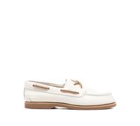 Timberland - Zapatos Planos Beige Cordones Suela de Goma - Shoes - Mujer - Beige - 36 EU -