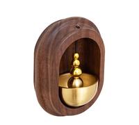Timbre Antiguo Timbre de puerta con timbre magnético for abrir la puerta, adornos frontales, colgantes, decoración de madera y latón.(Color 2)
