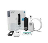 Timbre Arlo AVDK4001-100PES Wi-Fi Inalámbrico y Alámbrico Exterior Visión Nocturna 2K Chime