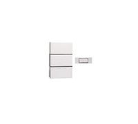 Timbre cableado con pulsador - Blanco