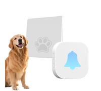 Timbre Canino Para Adiestramiento De Baño Equipo Eléctrico Impermeable | Timbre para Adiestramiento Canino para Hacer sus Necesidades en Puerta Para Perros Pequeños Medianos y Grandes Apartamentos