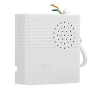 Timbre con Cable, Tono de Llamada Fuerte ABS, No Necesita Batería, Timbre Externo de Fácil Instalación para un Control de Acceso Seguro