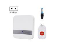 Timbre con control remoto inalámbrico compatible con el hogar inteligente Cacazi C1, Especificaciones: Estándar europeo: Enchufe UE Regalo sorpresa