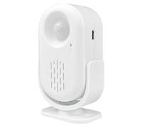 Timbre con sensor de puerta, alerta de entrada recargable por USB para uso en tienda, sistema de detección de movimiento con timbre inalámbrico y volumen ajustable para tienda, puerta, oficina, garaje