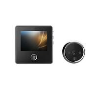 Timbre con Video, Video Mirilla Timbre Cámara Video-ojo Anillo Electrónico Vista Nocturna Visor De Puerta Digital Entrada Seguridad For El Hogar
