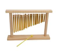 Timbre de Barra de 20 Notas, Instrumento de Percusión de Carillón de Viento de Tilo de Aleación de Aluminio Portátil de Alta Resistencia, Regalos de Juguete para Niños