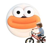 Timbre de bicicleta - de manillar de aleación de aluminio de 3.1 x 3.1 x 1.96 pulgadas, timbre de bicicleta de dibujos animados, bocina de ciclismo ruidosa, accesorio de bicicleta de alerta de