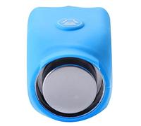 Timbre de Bicicleta Eléctrico, Campana de Ciclismo Impermeable con Sonido Fuerte para Manillar de Bicicleta, Cuerno para Bici Urbana y de Montaña, Funciona con Batería, Fácil Instalación (Azul)