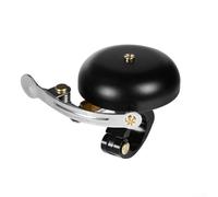 Timbre de bicicleta ligero y elegante acabado de cobre para un fácil manejo (negro)