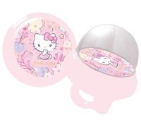 Timbre de Bicicleta para niños Hello Kitty, Timbre de Bicicleta con Personaje 3D de Goma Blanda, Sonido Fuerte, fácil de Instalar en el Manillar