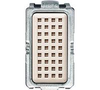 Timbre De Bronce Residencial 220V Serie Bticino Magic Marfil Código S5041NF