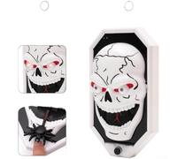 Timbre de Calabaza con Luces y Efectos de Terror(Skeleton Doorbell)