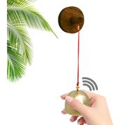 Timbre de entrada para puerta de tienda - Cobre de aleación de 1,54 pulgadas, timbre vintage decorativo | Campana autoadhesiva para frigorífico, accesorio práctico, para porche, jardín, restaurante, u