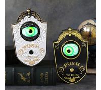 Timbre de Halloween de un solo ojo, casa embrujada, ambiente decorativo, gran ambiente, accesorios de fiesta, artículos de miedo, decoración de H