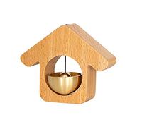 Timbre de madera para puerta de granero, 10 x 2,5 x 8 cm