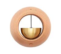 Timbre de madera - Timbre de puerta elegante de madera, diseño clásico de campana | Timbre magnético, timbre de puerta de madera hecho a mano, timbre de puerta frontal único, timbre de puerta