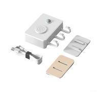 Timbre de negocios con 20 opciones de voz y fuerte base magnética para una colocación segura en lugares de alto tráfico (blanco)