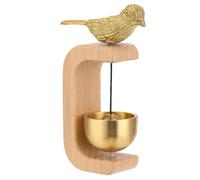 Timbre De Puerta: Agregue Rústico Con Un Sonido Nítido | Timbre De Madera Con Construcción De Cobre Y Madera | Para Propietarios De Viviendas, Comerciantes, Regalo De Inauguración De La Casa,