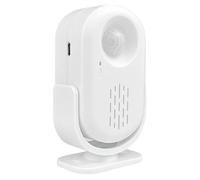 Timbre de puerta al abrir la puerta, sensor de puerta, sensor de movimiento de timbre USB recargable - alarma de antirrobo, solución de seguridad para el hogar para empresas privadas,