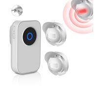 Timbre de puerta con sensor de movimiento, alarma de paso con 38 tonos de llamada, detector de movimiento, alarma de puerta, alarma de acceso, timbre de movimiento para negocios, hogar,