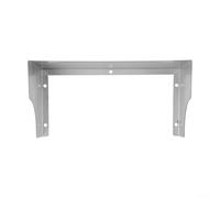 Timbre de puerta de acero inoxidable para exteriores, protector de interruptor para condiciones climáticas adversas, unidad de carcasa de metal plateado (245 mm)