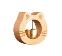 Timbre de puerta de gato, campana magnética para abrir la puerta, timbre de puerta hecho a mano, campana de apertura de puerta, campana de comerciantes para abrir puerta, linda decoración de timbre de