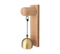 Timbre de puerta de madera - Decoración de alarma de carillón de viento | Timbre adhesivo con sensor para abrir casas, tiendas, entradas, puertas de jardín, patios traseros y propiedades comerciales