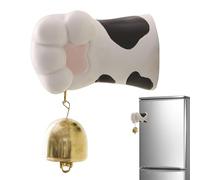 Timbre de puerta - Lindo amuleto creativo creativo magnético | Vacas Gatos patas Oficina Timbre de puerta Decoración al aire libre | Adecuado para pared Sala de estar Refrigerador Restaurante Tienda