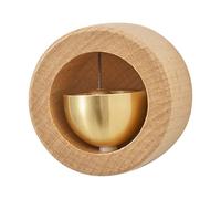 Timbre de puerta magnético, puerta magnética de madera - Ladenbesitzer Bell, puerta de madera viento timbre colgante magnético Jingle Bell, timbre de puerta de metal para decoración cuando la tienda