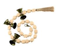 Timbre de puerta para perros para ir al baño - Campana para cachorros como entrenador de aseo | cuentas de madera para perros para limpieza en casa, para baño, pasillo, salón, baño, balcón, terraza