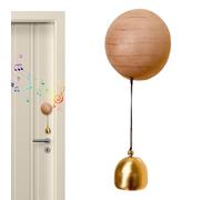 Timbre de puerta | Timbre magnético de apertura de puerta de madera | Timbr de viento para jardín doméstico, timbr comercial para refrigerador, restaurante