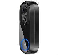 Timbre de video inalámbrico 1080P HD cámara de intercomunicación inteligente con audio bidireccional IP65 impermeable alimentado por batería para aplicación Tuya compatible con iOS para Android