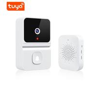 Timbre de video WiFi inteligente Tuya con visión nocturna y audio bidireccional